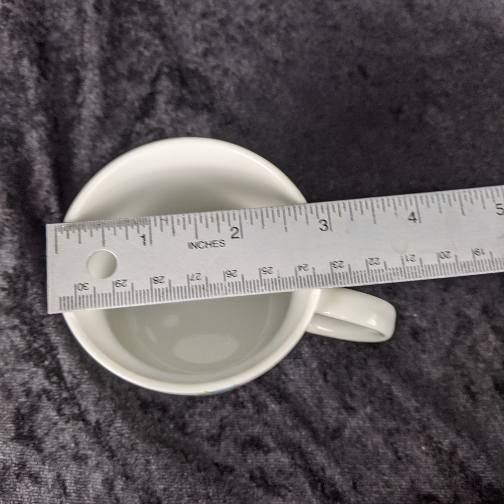 Unique vintage mug with ashtray or teabag rest cover - Picture 7 of 11